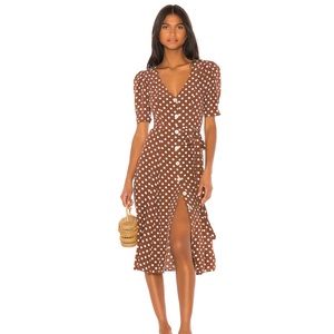Revolve LPA Bambina Dress in Anette Dot